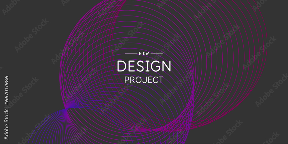 Poster abstract geometric background of simple shapes. a template for design and creativity.