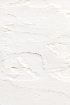Close-up of delicious, sweet, organic ice cream with textured waves. Popular dessert. Healthy eating. Concept of food texture, taste, organic products, cooking. Background, wallpaper, poster