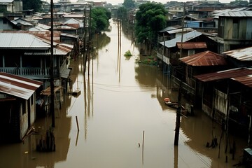 Thai floods and calamities. Generative AI