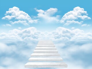 stairs going into heaven, detailed skies, stairway to heaven