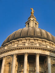 Fototapeta na wymiar Dome of St Paul's Cathedral in London, UK.