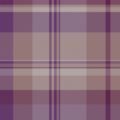 Vector seamless plaid of check texture tartan with a pattern fabric background textile.
