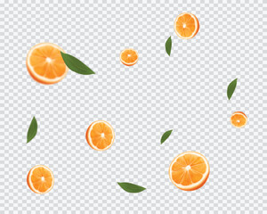 orange fruit background - obrazy, fototapety, plakaty