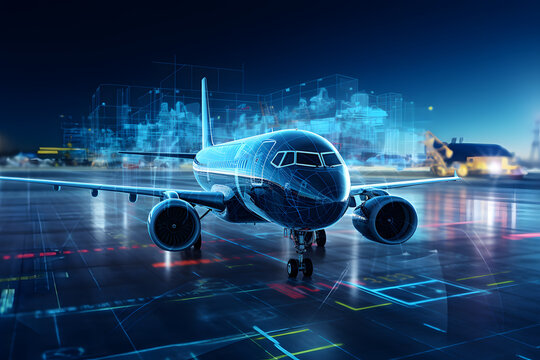 Smart intelligent aerospace and air logistics