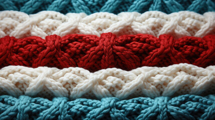 Woven Wonders: Discover the Beauty of Christmas Jumper Textures - Generative AI