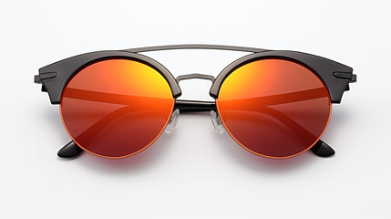 Sunglasses design element isolated on white background