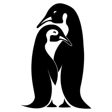 Penguin vector image