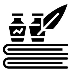 pen and ink,Tools and utensils,feather pen,ink,education,write.svg
