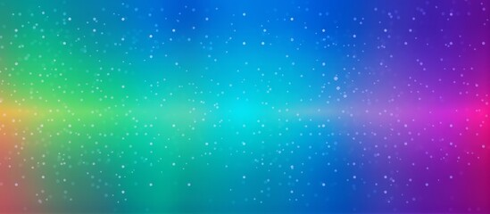 Fototapeta premium Abstract gradient rainbow background with soft blur bokeh light effect, Holiday banner for design