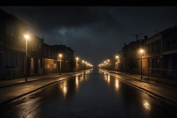 Fototapeta na wymiar Urban Contrasts: Between Light and Darkness
