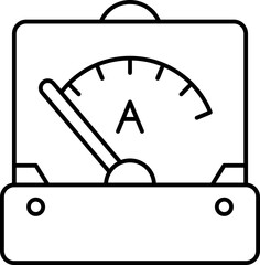 ammeter  icon