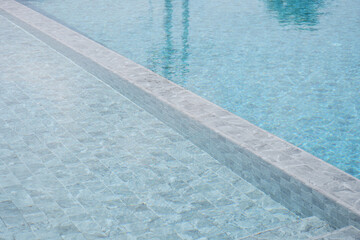 Swimming pool water surface background.