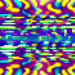 8-bit pixel abstract mosaic pattern vector backdrop geometric background