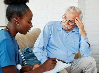 nurse doctor senior care caregiver help assistence retirement home nursing elderly man health support portrait