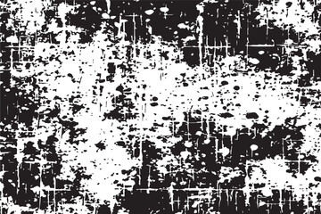 black and white monochrome scattered and  scratched grungy texture