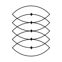 Monoline Aesthetic Element