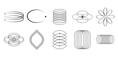 Monoline Aesthetic Element