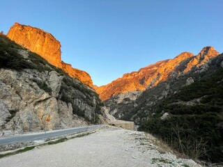 shkalla e tujanit, kanioni i brarit, Tirane, Shqiperi
canyon of brar, tujan steps, Tirana, Albania