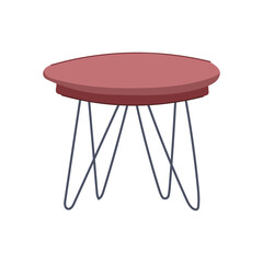 rustic wood table cartoon. product deck, space kitchen, texture brown rustic wood table sign. isolated symbol vector illustration