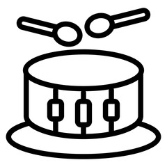 drum line icon