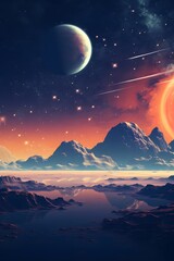space background wallpaper 
