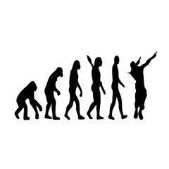 People Evolution Illustration Vector Design