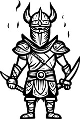 knight cartoon
