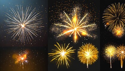 fireworks in the sky, festival, new, sky, ai generated 
