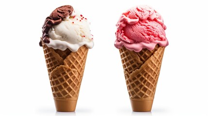 ice cream cone  generated by AI