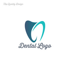Obraz premium Dental logo design