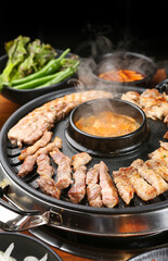 samgyeopsal, pork belly, 삼겹살, 오겹살