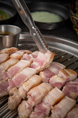 samgyeopsal, pork belly, 삼겹살, 오겹살