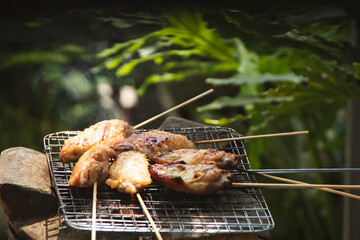 grilled chicken wings