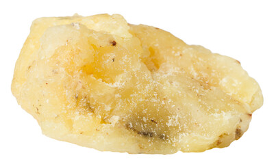 Gum Elemi, isolated on white background.