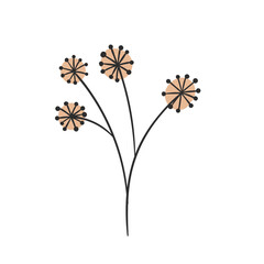 Winter Flower Illustration Set
