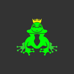 Frog Company Logo sign vector.