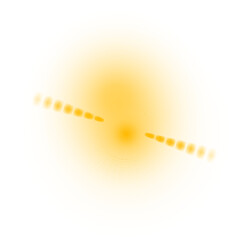 Overlays, overlay, light transition, effects sunlight, lens flare, light leaks. High-quality stock PNG image of sun rays light overlays yellow flare glow isolated on transparent background for design
