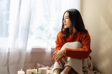 Reflective Moments, Gazing Beyond the Window Pane