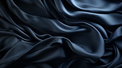 Obraz premium Vibrant threads intertwine, creating an abstract tapestry of texture and movement, capturing the essence of fashion and the beauty of fabric