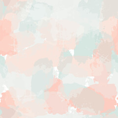 Watercolor seamless pattern, pink colors girly print, tie dye pastel background