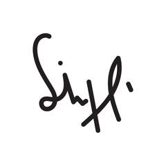 Signature Lettering