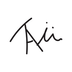 Signature Lettering