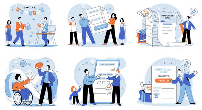 Care allowance. Vector illustration. Budgeting helps in managing personal finances effectively The care allowance metaphor symbolizes financial support provided for caregiving services Permission