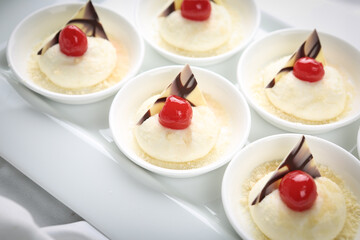 finger food, cake