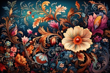 abstract floral background