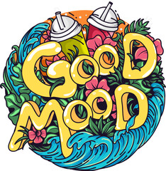 Writing with colorful accents