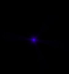 Overlay, flare light transition, effects sunlight, lens flare, light leaks. High-quality stock image of warm sun rays light effects, overlays or blue flare isolated on black background for design