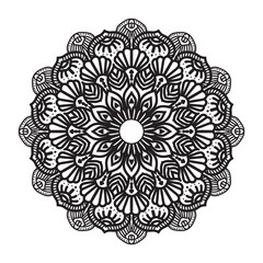 Ornamental luxury mandala pattern background with royal golden arabesque pattern Arabic Islamic east style. Traditional Turkish, Indian motifs. Great for fabric and textile,coloring book and print