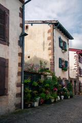 Fototapeta na wymiar San Juan de Pie de Puerto is a French town located in the department of Pyrénées-Atlantiques.