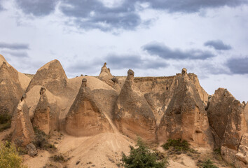 Fototapeta premium Rock Formation in the Devrent Valley in Cappadocia, Camel Valley, Turkey .